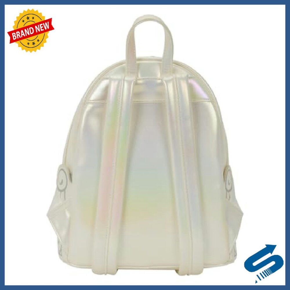 Pearlescent Mini Backpack with Adjustable Straps … - image 4